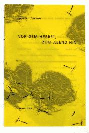Vor dem Herbst, Zum Abend Hin - 1
